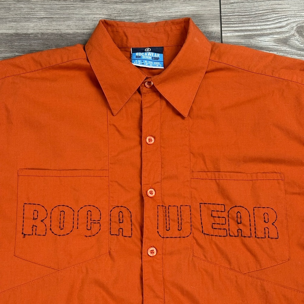 Y2K Rocawear Short Sleeve Button-Up - Picture 3 of 6
